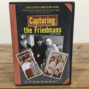 👛 (ANY 4/$20) DVD, Documentary Capturing The Friedmans